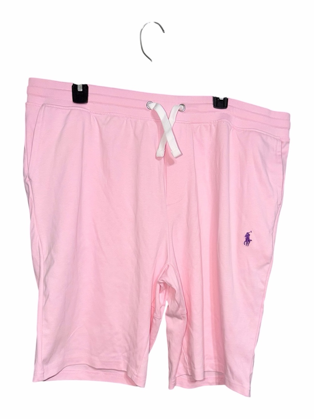Ralph Lauren Light Pink Drawstring Jersey Shorts